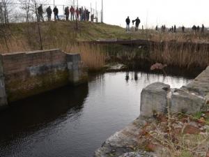 Afgraving sluis Nij Beets